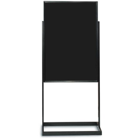 United Visual Products Sliding Door Indoor Enclosed Corkboard, 4 UV9025ACSH-SATIN-AMETHY